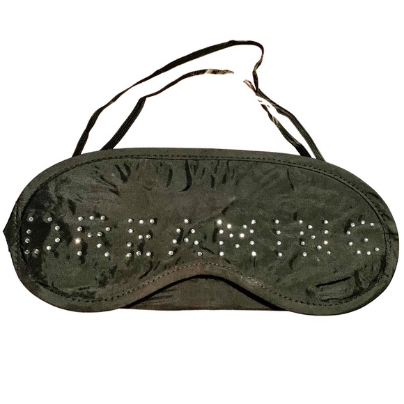 DREAMING Rhinestone Sleep Mask - Picture 4 of 4